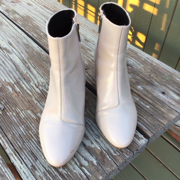 Topshop taupe birch block heel booties size 39 - Picture 8 of 10